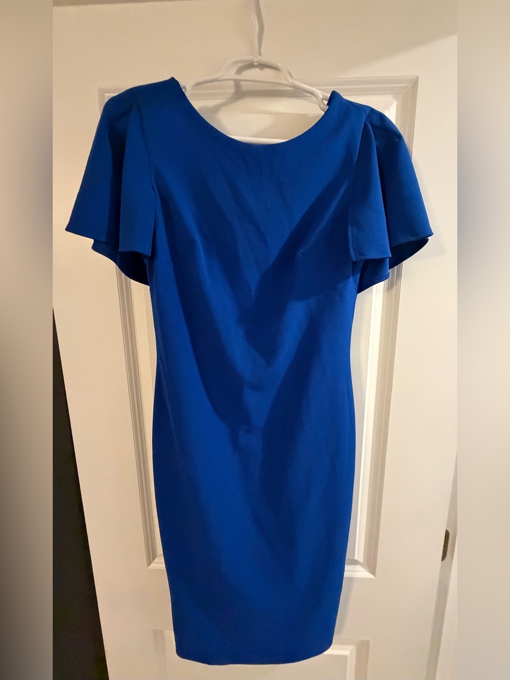 Women’s Calvin Klein blue dress size 4. EUC